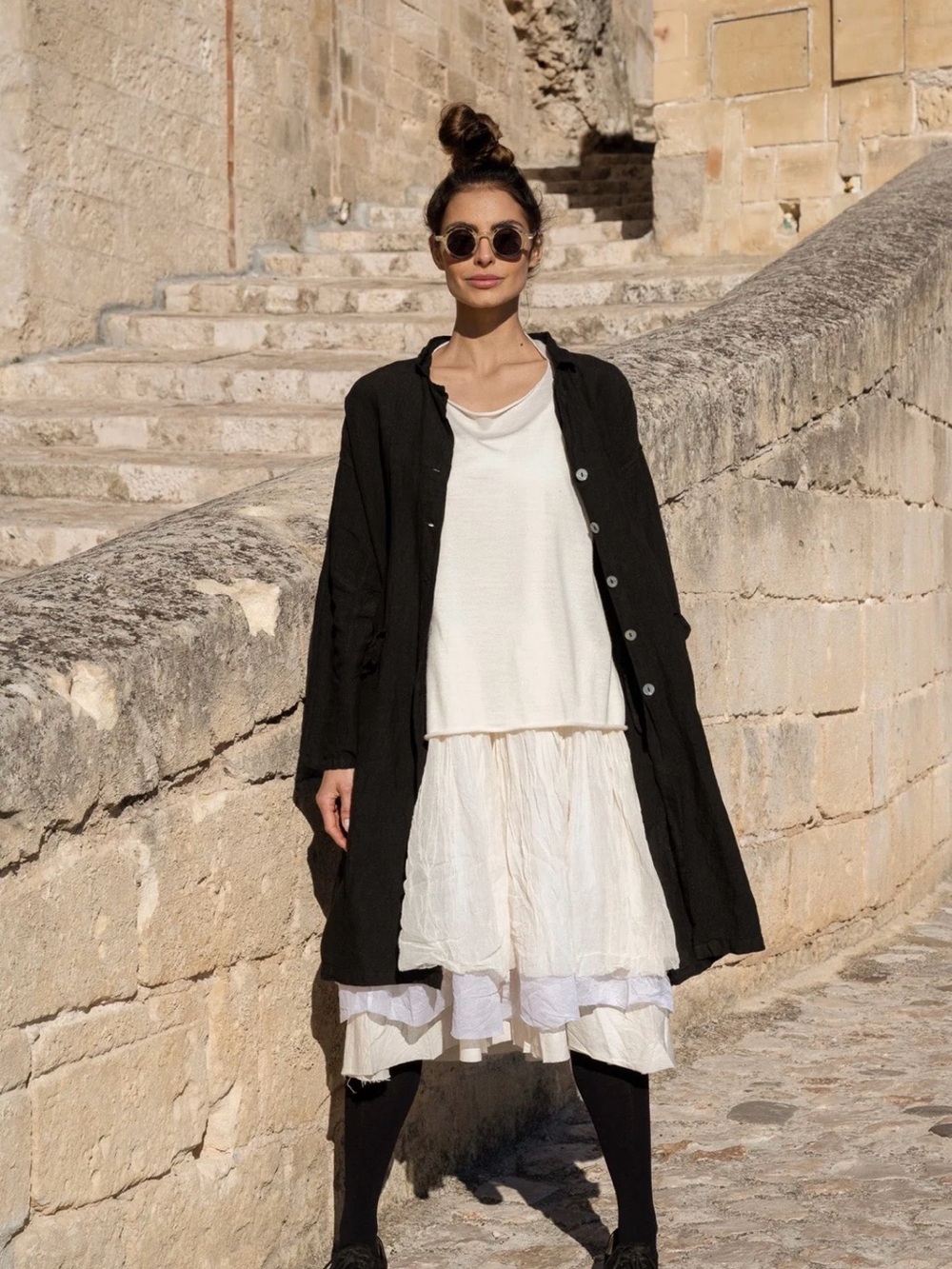 Meg by Design linen check jacket*. S - Picture 2 of 6